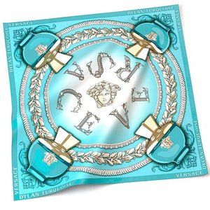 Versace Mini Silk Scarf - c